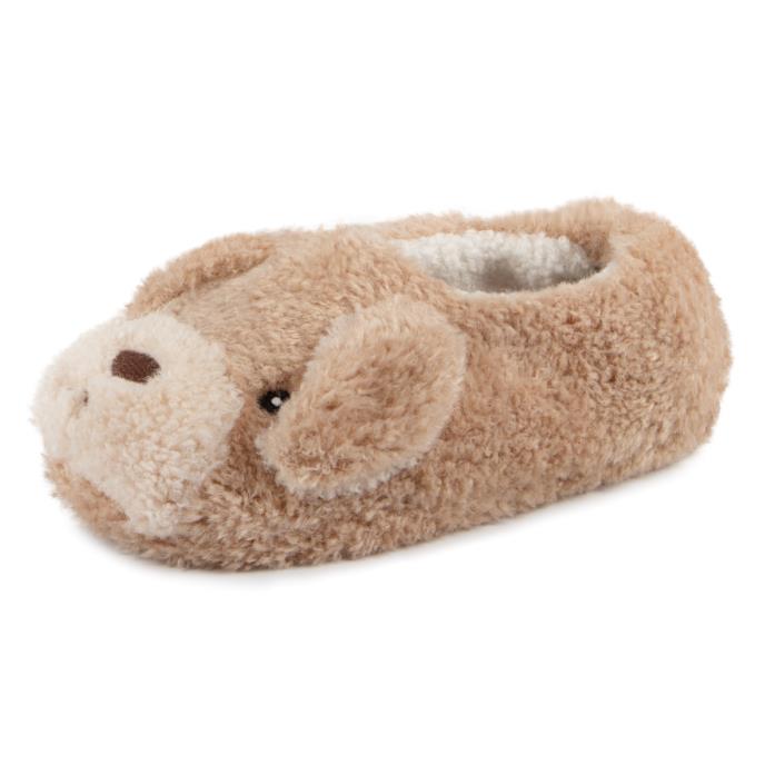 totes toasties® Ladies Novelty Dog Full Back Slippers Dog Extra Image 3